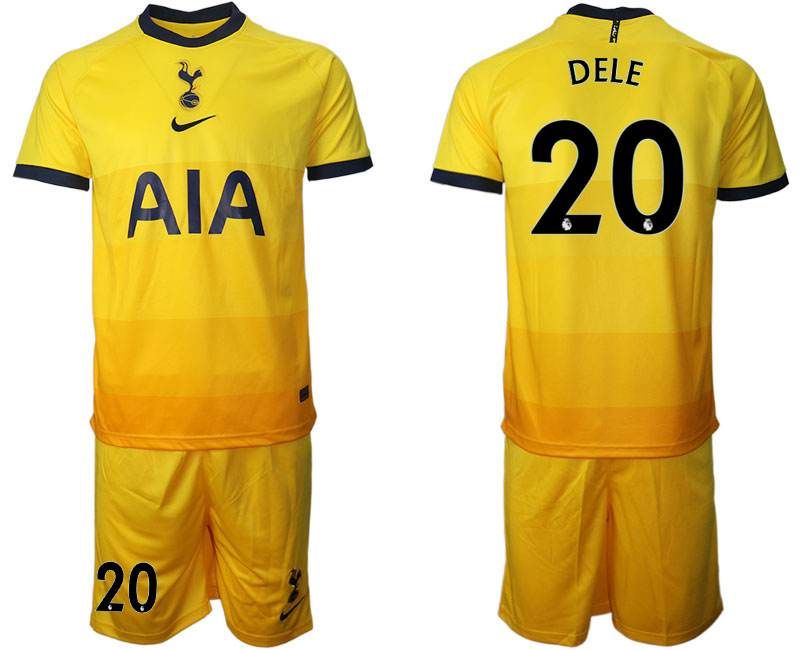 Men 2021 Tottenham Hotspur away #20 soccer jerseys->customized soccer jersey->Custom Jersey